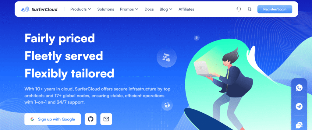 SurferCloud VPS Hosting